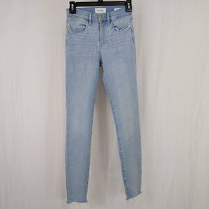Frame Le High Skinny Jeans In Carnation Women's Size 24 Jeans.
Waist 12"
Rise 9.